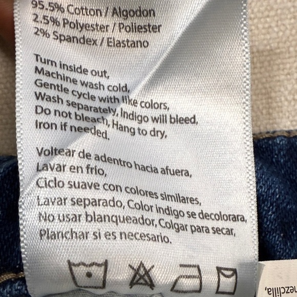 RISEN jEANS Stylish Distressed Blue Flare Jeans - Picture 10 of 10